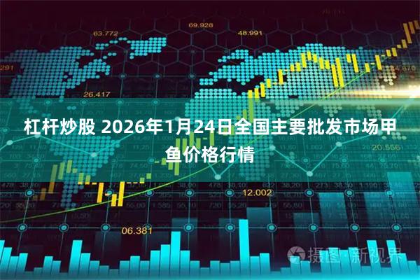 杠杆炒股 2026年1月24日全国主要批发市场甲鱼价格行情
